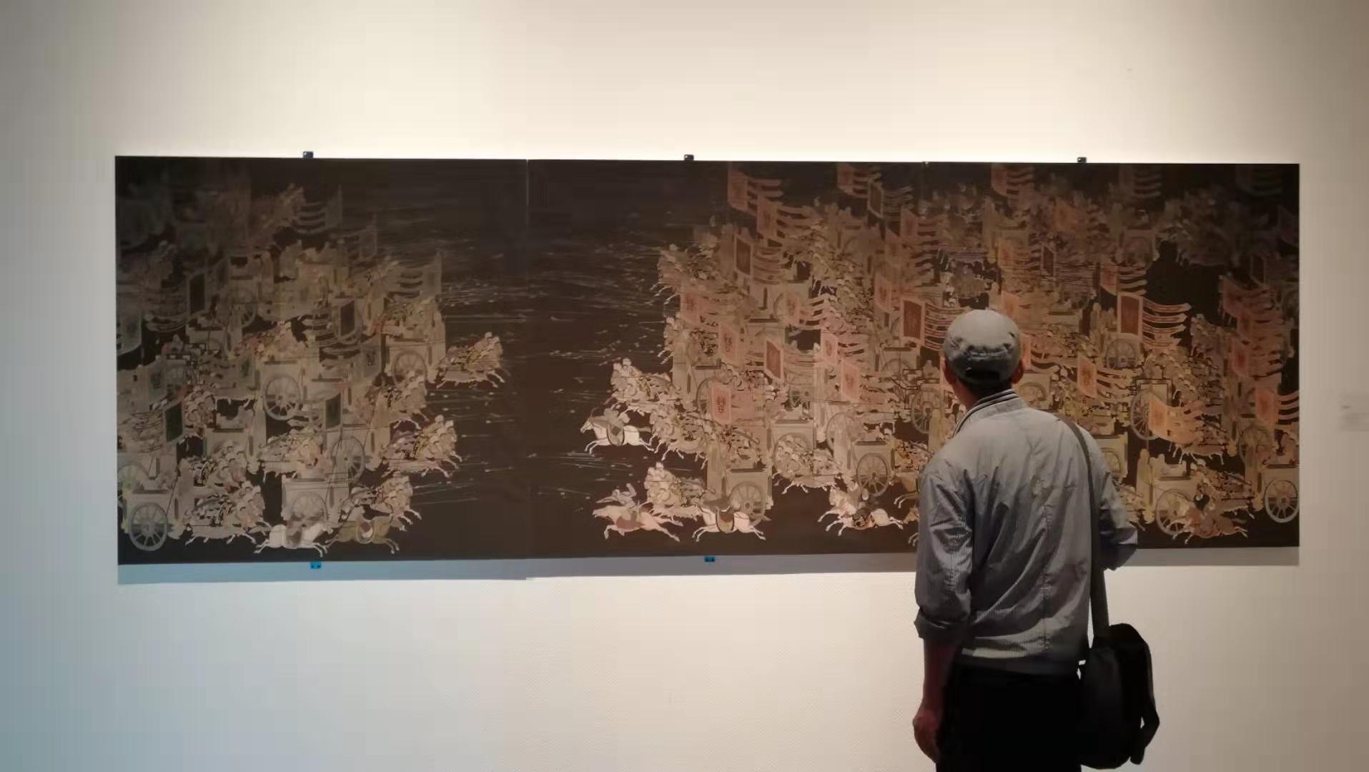 速速来作"壁"上观!第十三届全国美展壁画作品展在省美术馆进行中