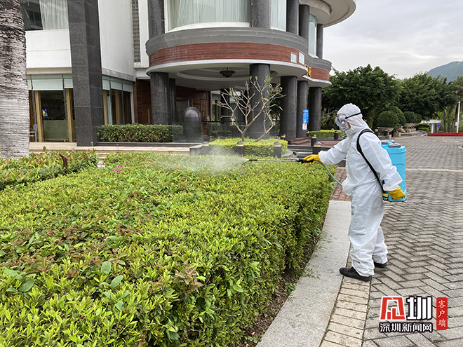 盐田:景区,酒店全面消毒消杀 保障市民游客出行安全