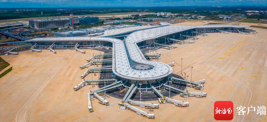 海南自贸港新门户绽放在即 美兰国际机场二期主体工程完工