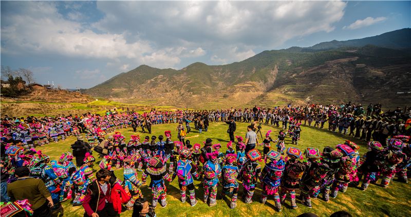 【非遗过大年·文化进万家】彝族赛装节之传统祭祀